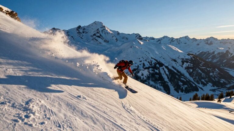 snowboarding drone footage capturing epic runs