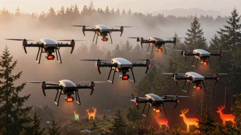 thermal drones for deer recovery