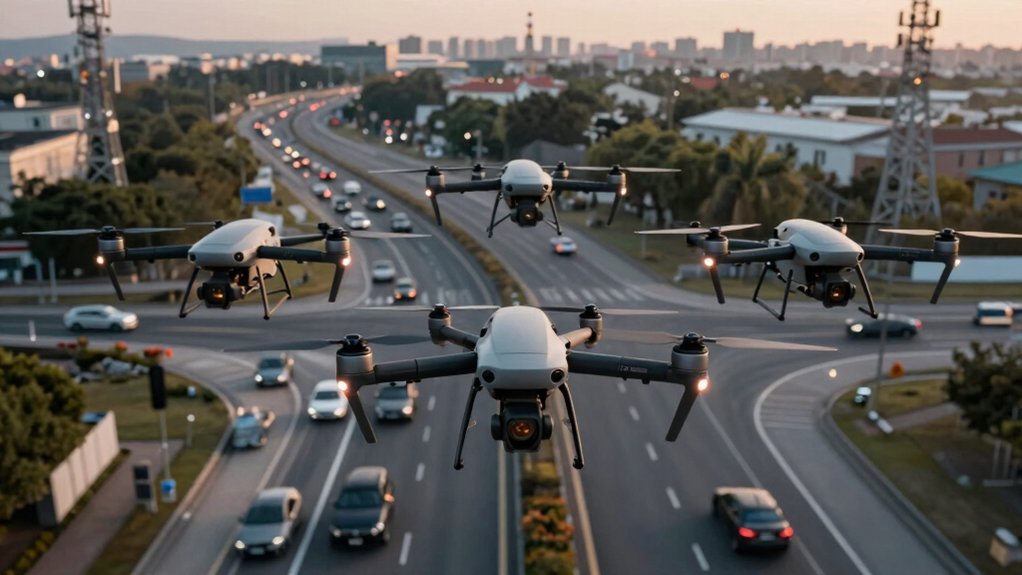 traffic monitoring drones delivering results