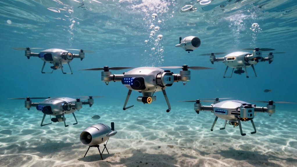 underwater drone fishing technology