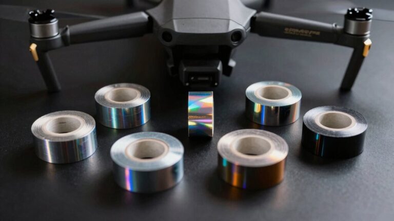 visibility enhancing reflective drone safety tapes